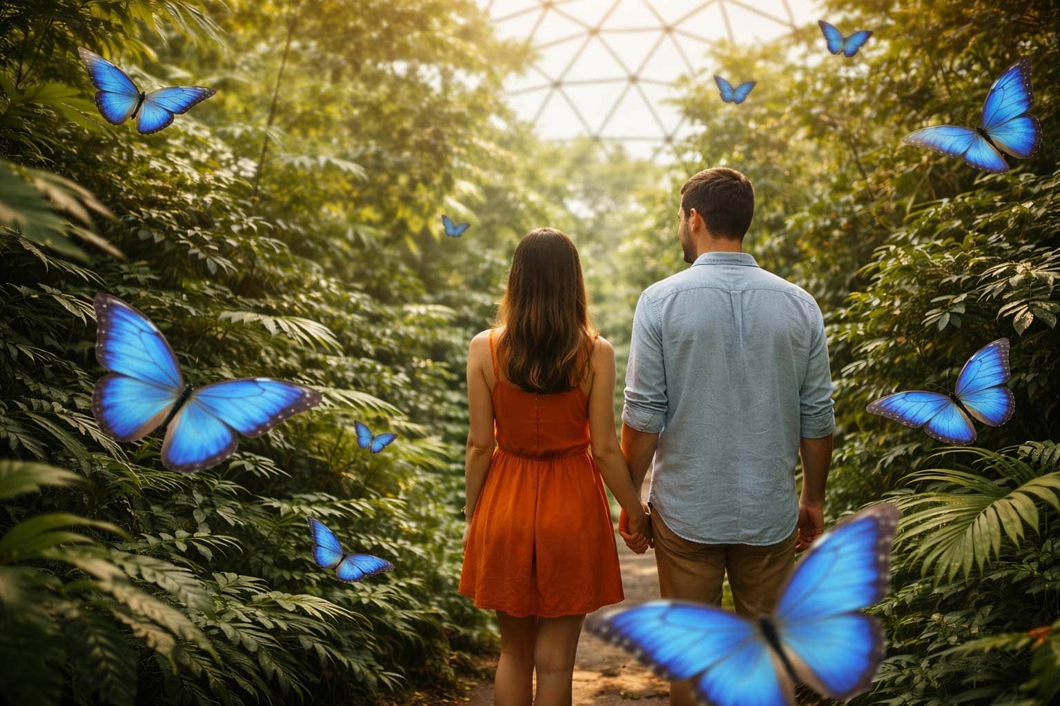 Randka we Władysławowie? Zaskocz drugą połówkę spacerem w tropikalnej dżungli!